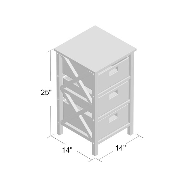 August Grove® Altenpohl Solid Wood End Table with Storage & Reviews